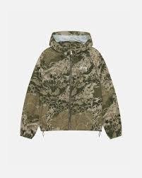 stussy camo jacket