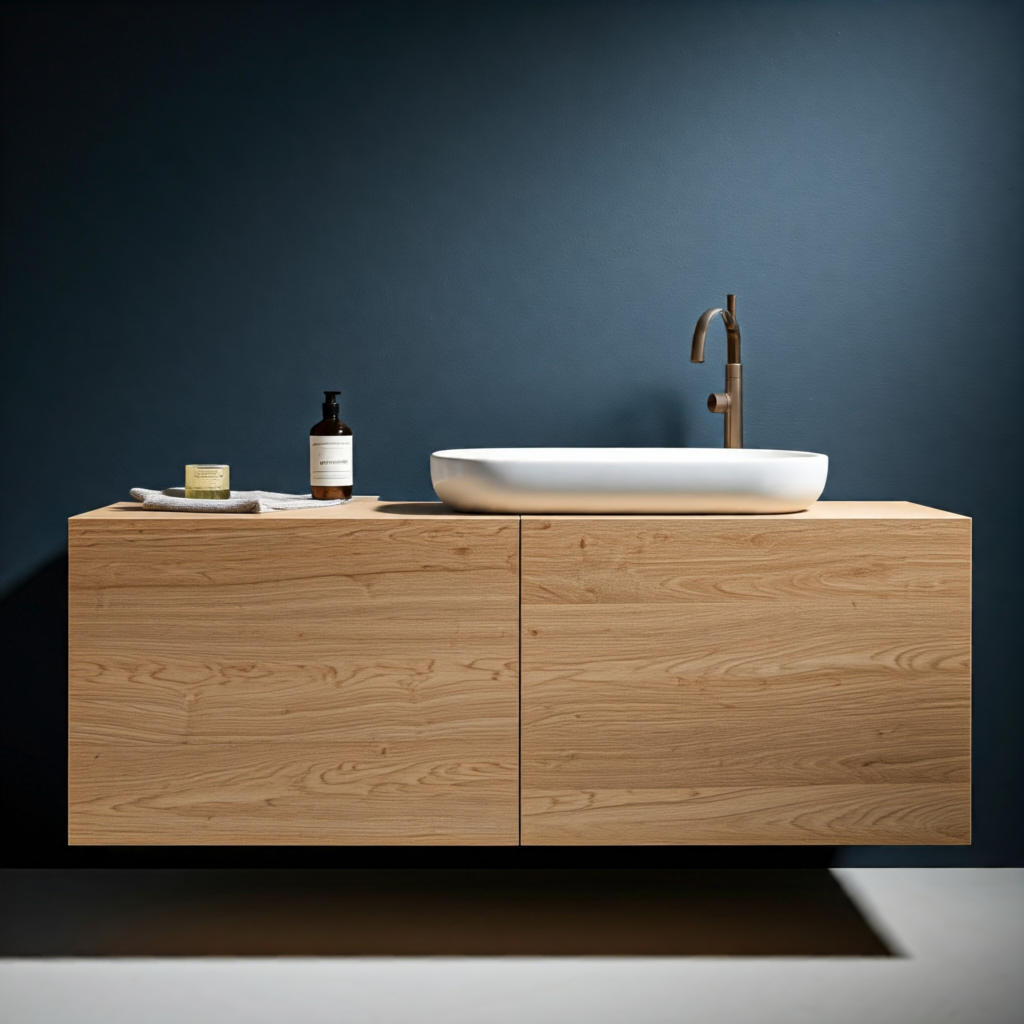 Custom Oak Bathroom Vanity: Best for Bathroom in Dutch