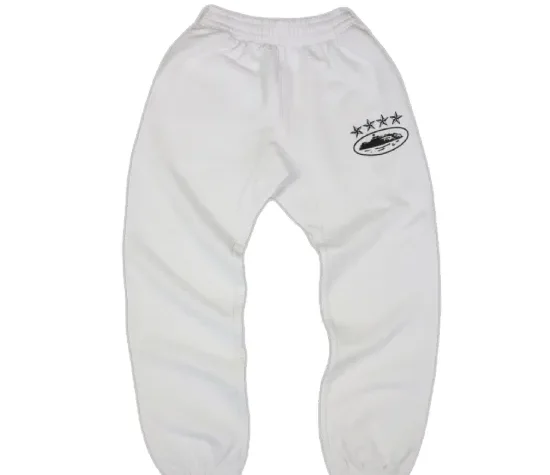 Corteiz 4Starz Alcatraz Sweatpants White