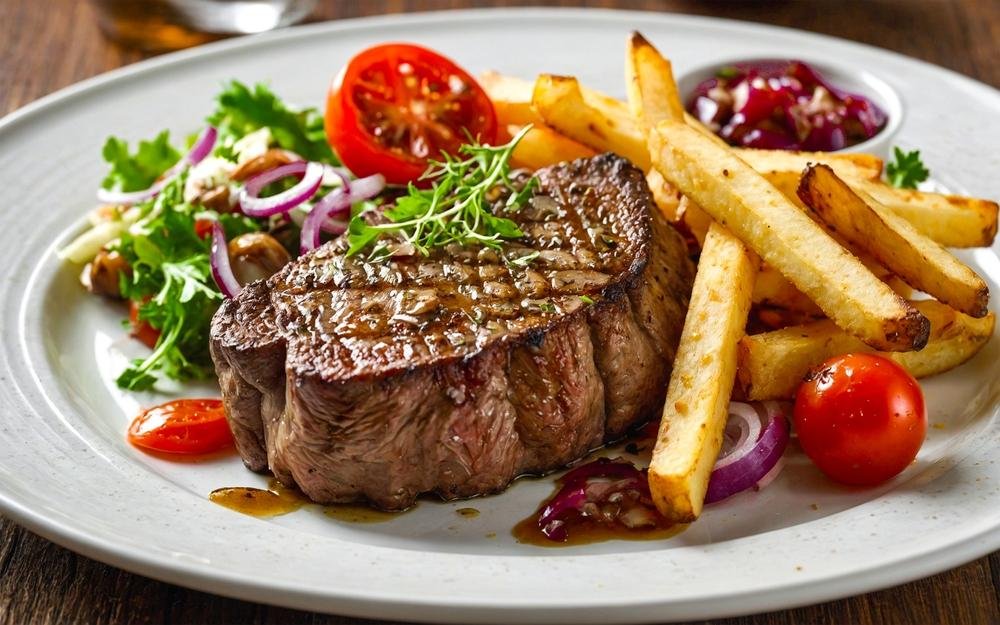 Typical French Meal