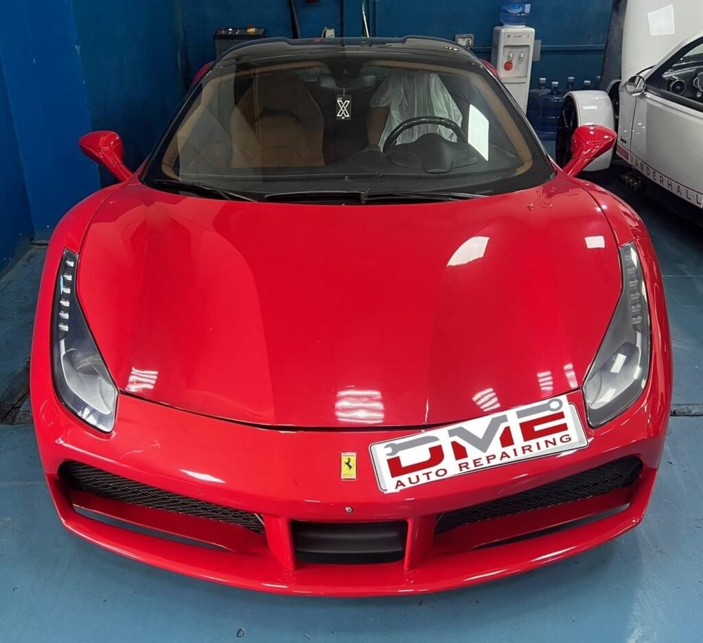 Ferrari car repair services in Dubai, UAE