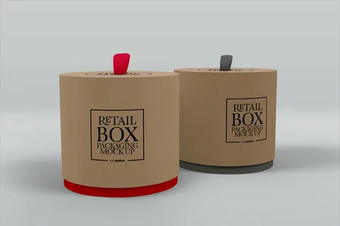 Custom Round Boxes