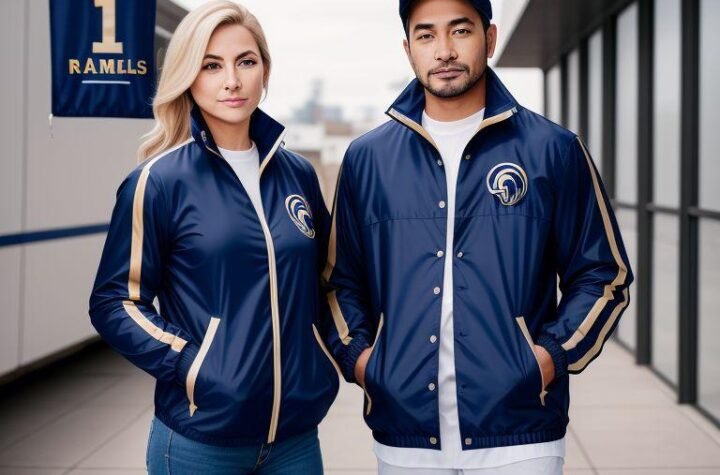 LA Rams Windbreaker Essential Gear for Fans