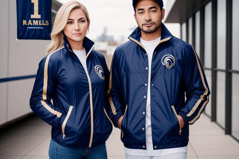 LA Rams Windbreaker Essential Gear for Fans