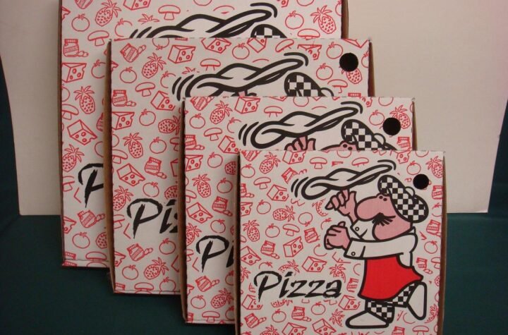 pizza boxes