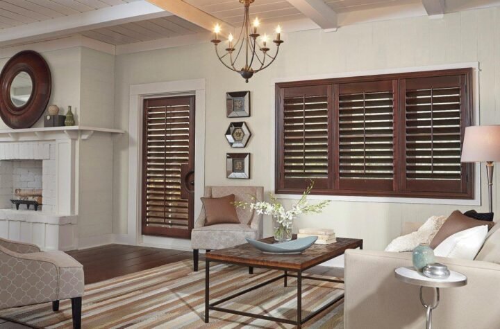 wooden shutters